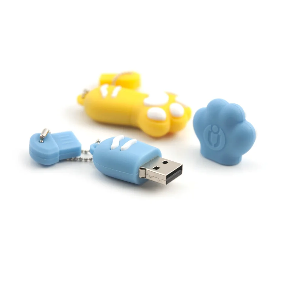 usb флеш-накопитель с когтями кота 4 ГБ/8 ГБ/16 ГБ/32 ГБ usb флеш-накопитель с когтями кота usb, флеш-накопитель/автомобиль/подарок/диск, 64 ГБ флеш-накопители