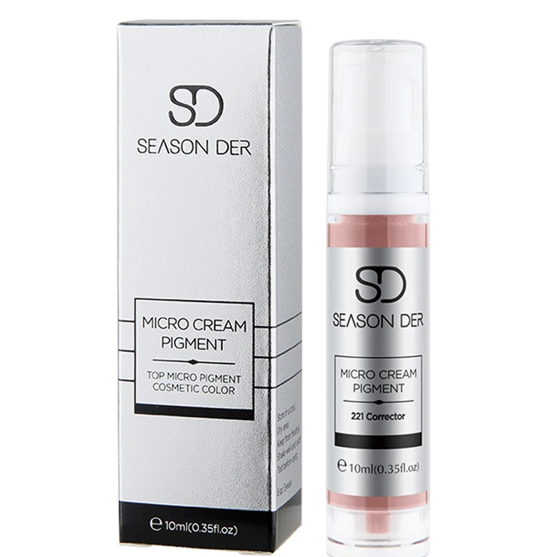 

SEASON DER 12 Color Semi Permanent Makeup Eyebrow Inks Lips Eye Line Tattoo Color Microblading Pigment Eyebrow Tattoo Color Ink