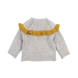 Свитер для малышей, Детский свитер, вязаный кардиган для маленьких девочек, свитер для малышей, пальто для младенцев, Детское пальто