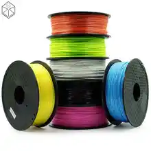 En Kaliteli 3D Yazıcı Filamentler 3D Yazıcı Plastik Tel 1.75mm PLA 1 kg/Rulo 3D Baskı Malzeme Boyutlu doğruluk +/0.02mm