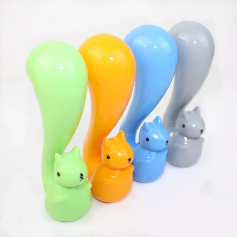 

50pcs/lot Kawaii Creative Cartoon The Squirrel Shaped Ball Pen 0.7mm Black Ink Learning Stationery Children's Gifts