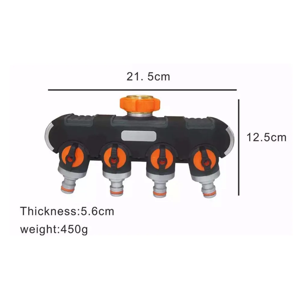 4 способ разветвитель шланга разветвитель для садового шланга легко открыть разъем шланга открытый кран системы капельного орошения и газоны продукт