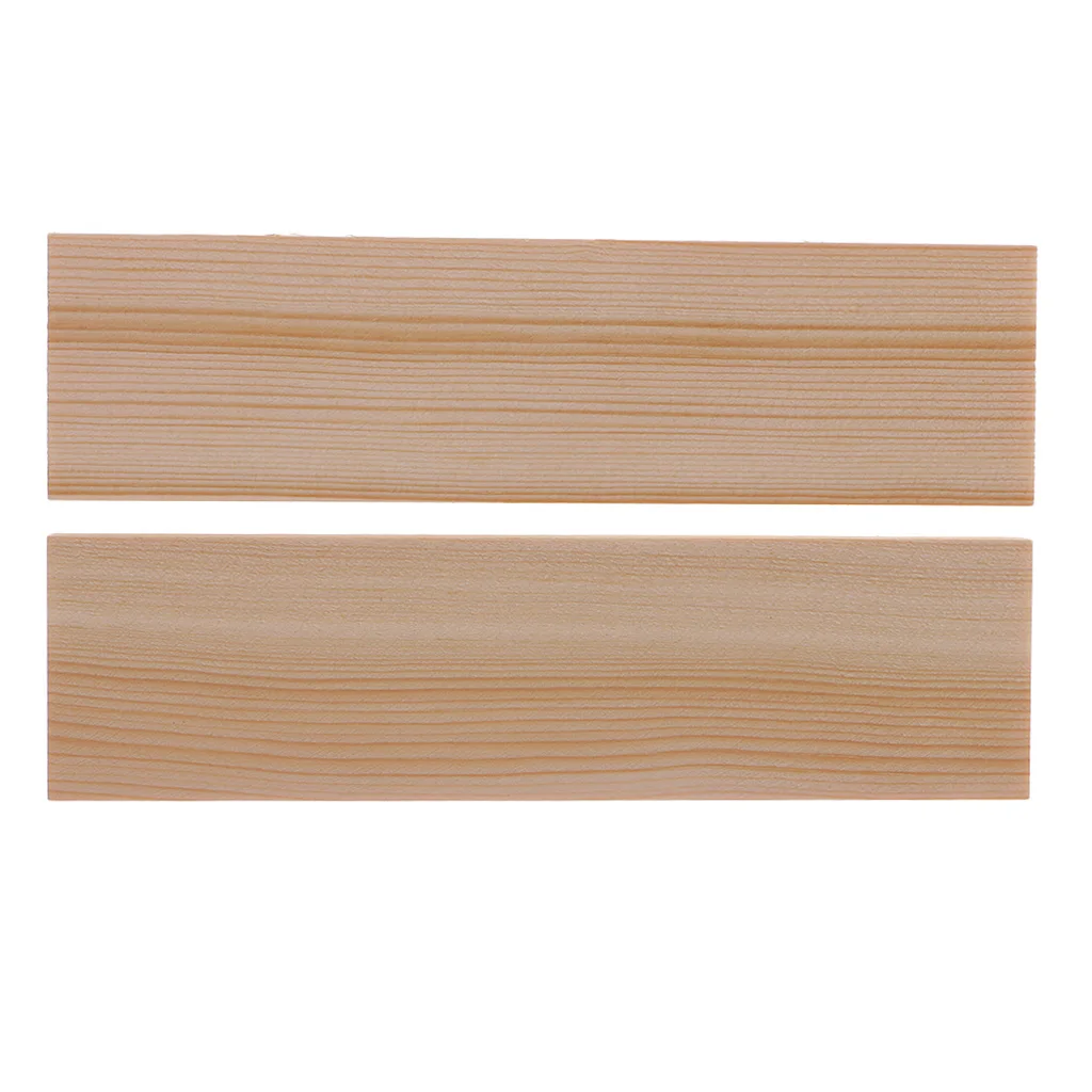 10Pcs Balsa Wood Sheets 150x40x6mm for Airplane/Boat Model DIY Card Wooden Name Card Wood Plaque Shapes Sign Craft