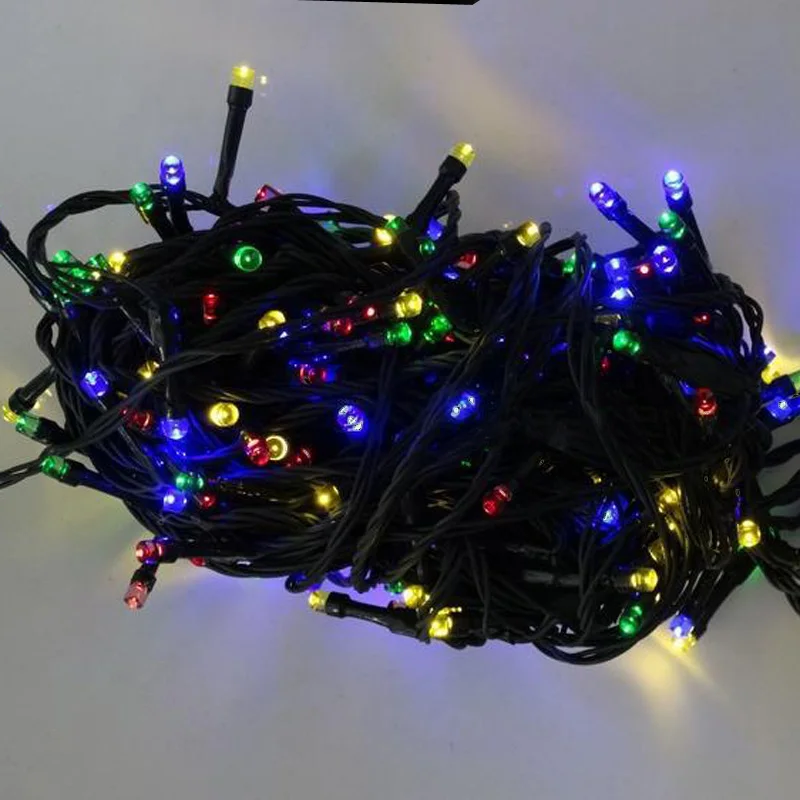 

Decorative Solar Christmas Lights 100 LED Modes Fairy String Light for Outdoor Wedding Party Seasonal Decorations AI88