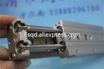 

MXQ12-50 MXQ12-75 MXQ12-100 SMC air slide table cylinder pneumatic component MXQ series