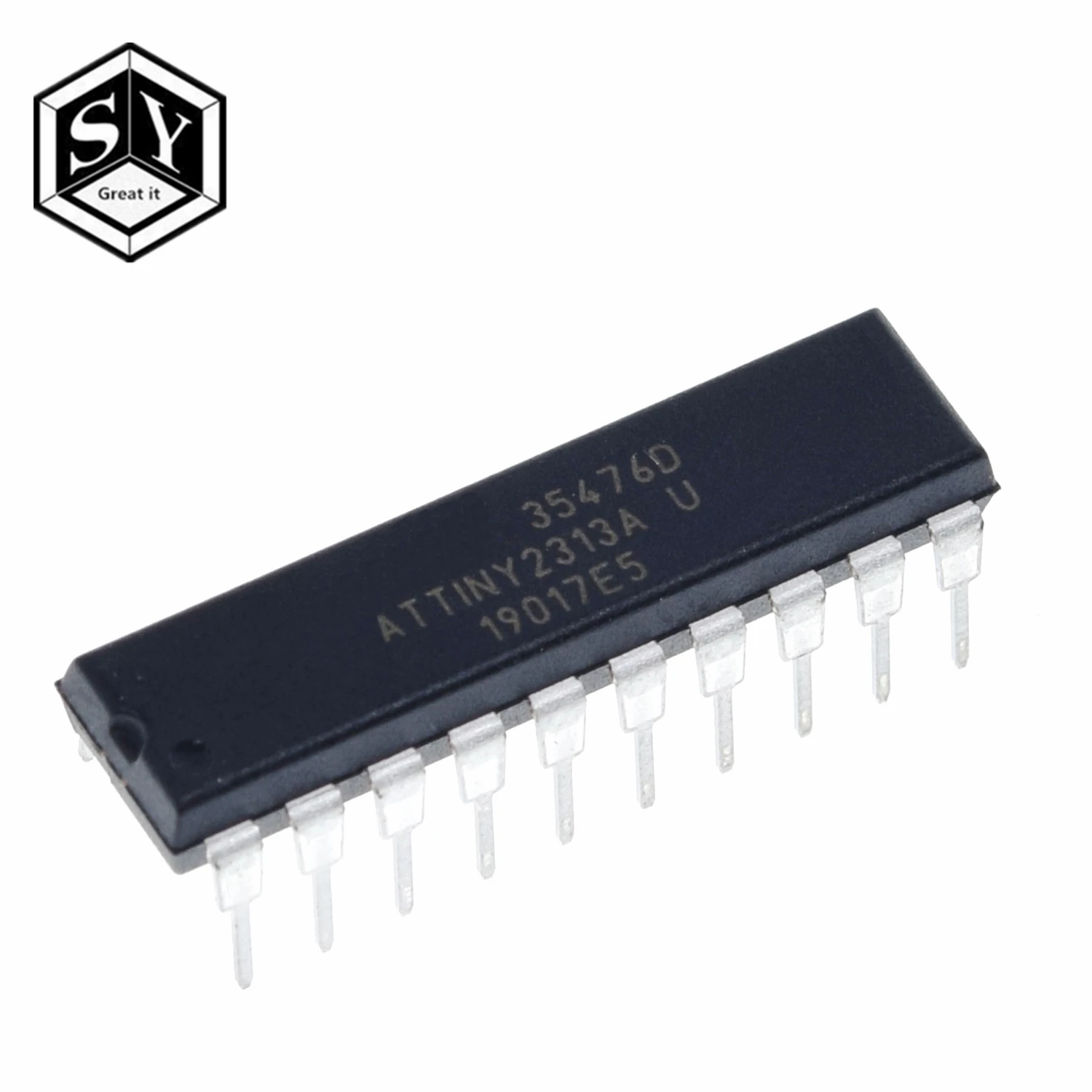 Флэш-память ATTINY2313 DIP20 MCU 8-битный ATtiny AVR RISC 2KB 2 5 в/3 3 В/5 в 20-контактный DIP оригинал 1 шт.