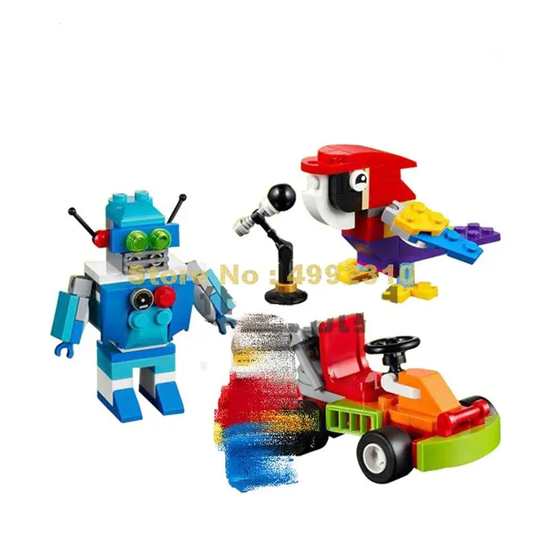 

208pcs creative creator fun diy educational building blocks 10402 Bricks Toy