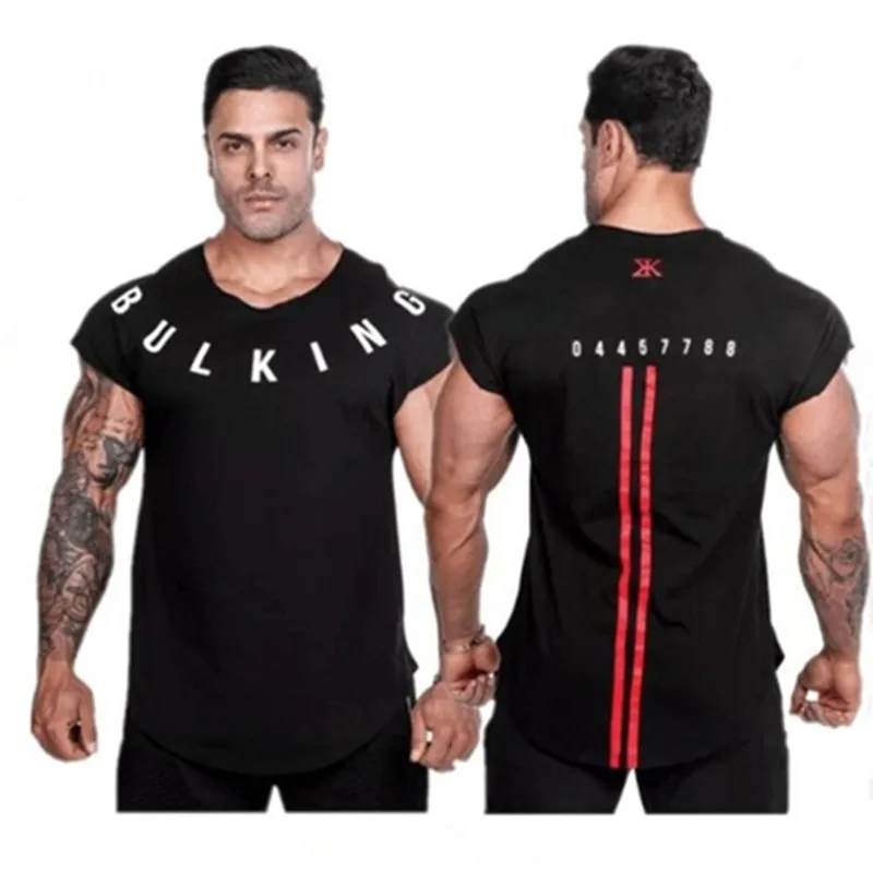 

Brand Gyms Clothing Fitness Men Tank Top with hooded Mens Bodybuilding Stringers Tank Tops workout Singlet Sleeveless Shirt