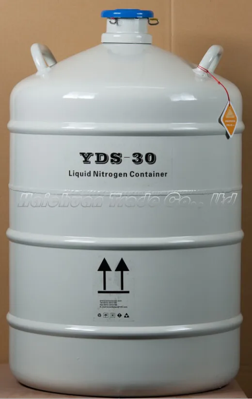 New 3L Liquid Nitrogen Container Cryogenic LN2 Tank Dewar With Capping