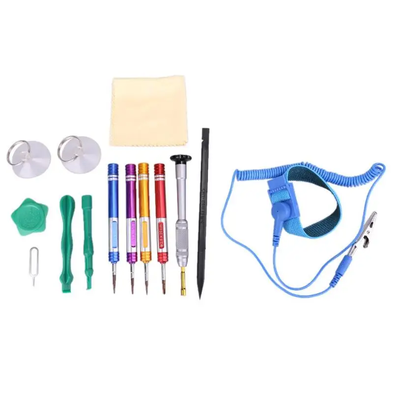  14in1 Y0.6 Schraubendreher Montage Öffnung Reparatur Toolkit Set für iPhone E5M1