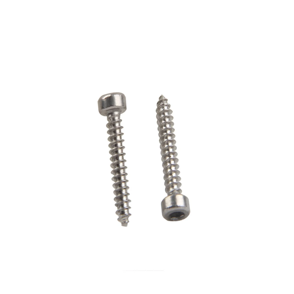

50pcs/Lot M2/M2.6/M3 304 Stainless Steel With Sliver Hexagon Socket Cap Head 6mm/8mm/10mm/12mm Self Tapping Screw Model