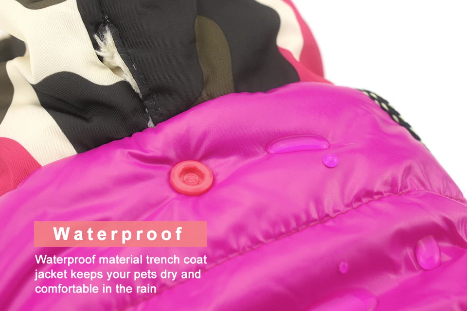 2018 Waterproof Fabric Pet Dog Clothes Thickening Warm Camouflage Dog Coat Jacket Clothing For Chihuahua Small Large Dogs S-XXL (7)