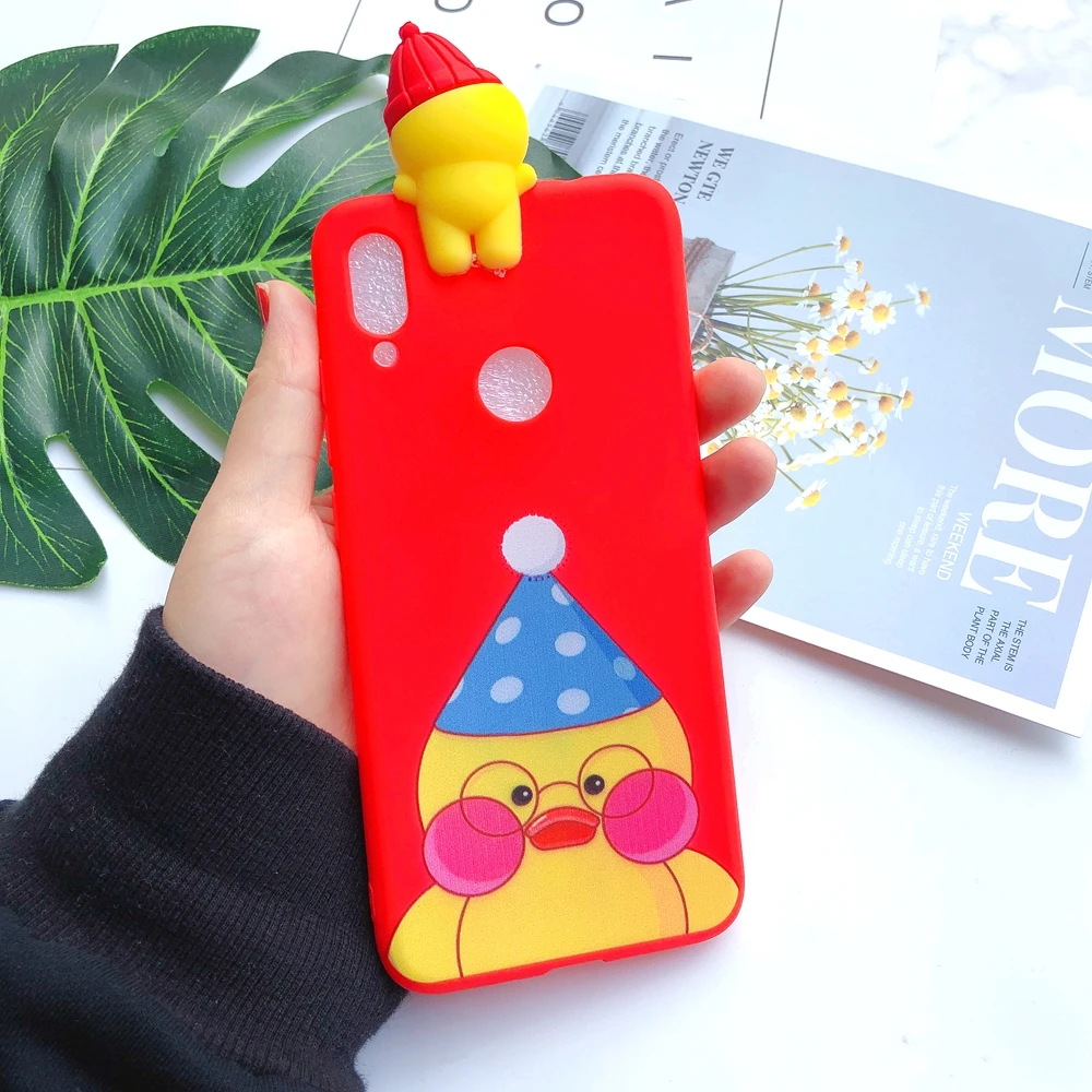 Чехол Red mi 7 Funda Xiao mi Red mi Note 6 7 Pro Чехол Red mi GO 3D Kawaii Bear силиконовый чехол для etui Xiaomi mi A2 Lite чехол для телефона - Цвет: 2