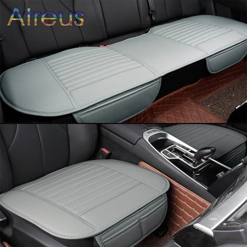 Чехлы на сиденья автомобиля Atreus всесезонные кожаные подушки для Citroen C4 5 3 2 Jeep Renegade