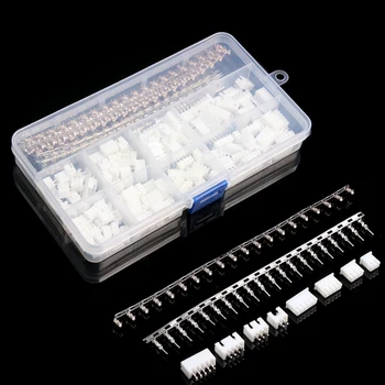 

560Pcs Dupont Connector XHPX-2/3/4/5 Pin Header Housing 2.54mm Electrical Wire Male/Female Crimp Connector Adaptor Kit
