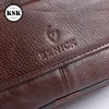 Men's Genuine Leather Bag Messenger Bag CrossBody Bags Shoulder Handbag Male Luxury Handbags 2022 Fashion Flap Pocket KSK ► Photo 3/6