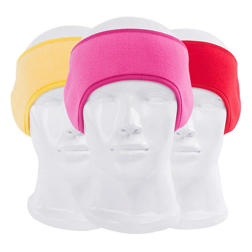 Sport Yoga Sweatband Ear Warmer Windproof Belt Ski Headband Ear Wrap Moisture Wicking Sweatband Running Earmuffs #2o30 (13)