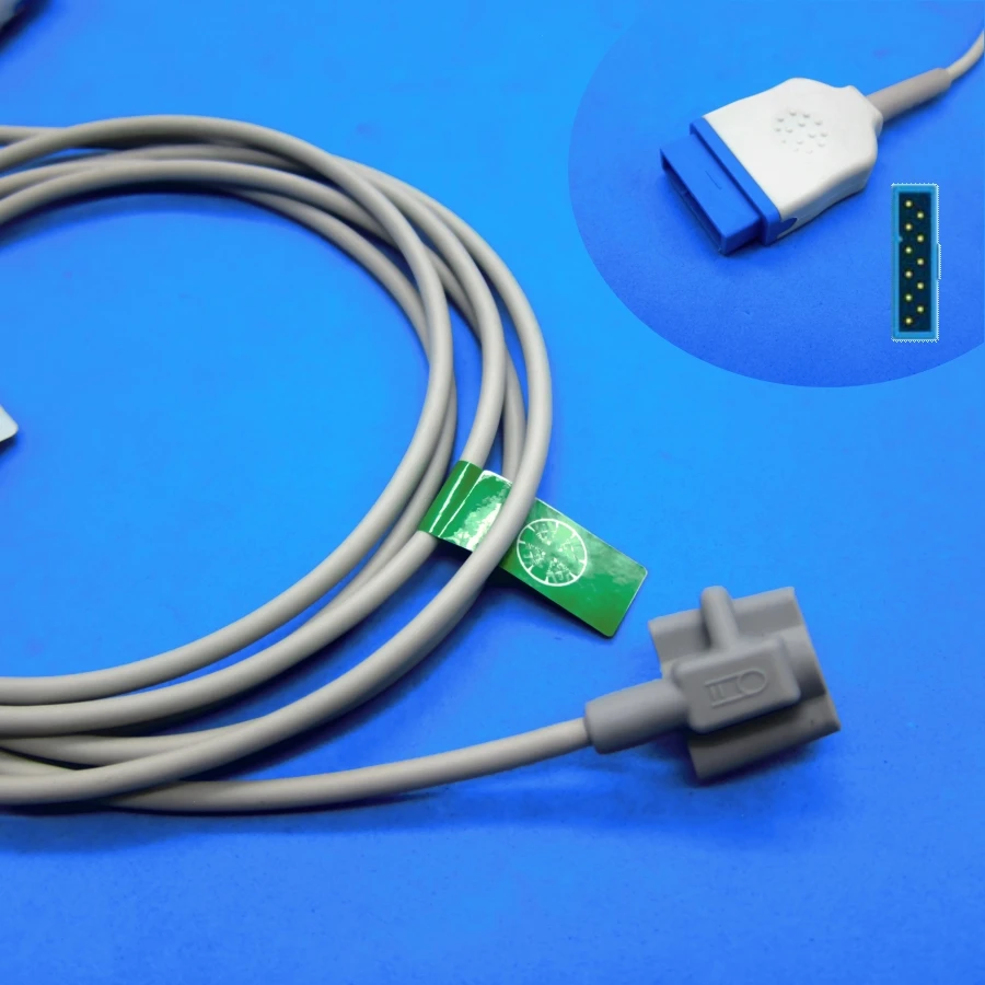 Long cable neomate soft silicone spo2 sensor for GE dash2500 dash1800 nellcor oximax patient monitor |