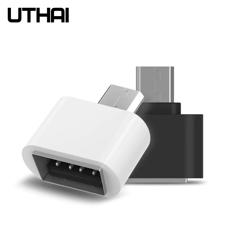 UTHAI C24 интерфейс микро адаптер OTG функция превращается в телефон USB флэш-накопитель адаптеры для мобильных телефонов