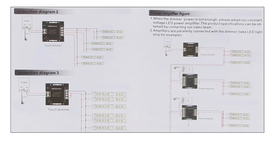 BEILAI DC 12-24V 6A/CH 3 канала Одноцветный черный RF светодиодный контроллер Полный сенсорный пульт дистанционного управления для светодиодные ленты светильник