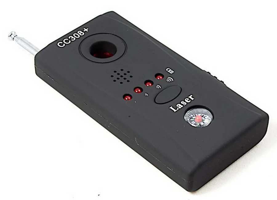 

50pcs Wireless RF Signal Detector CC308 + Multi-Function Camera Bug GSM Alarm System built-in battery Full Range