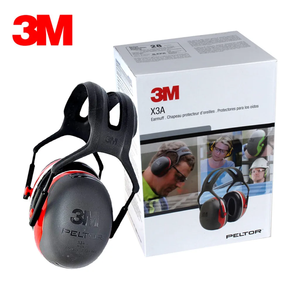 

3M X3A Soundproof Earmuffs Sleeping Headphones Super Sleep Silent Comfort Noise Reduction Professional Noise Protection Factory