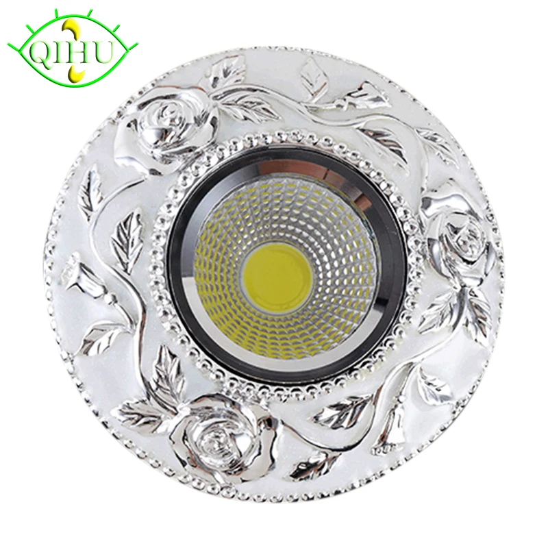 

LED Dimmable Downlights 5W 7W European Down Lights 110V 220V Spot Lamps Indoor Ceiling Home Lighting