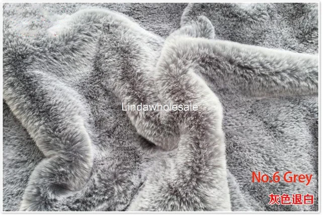 Wholesale Luxury Faux Fur Fabric - Fox 12 yards