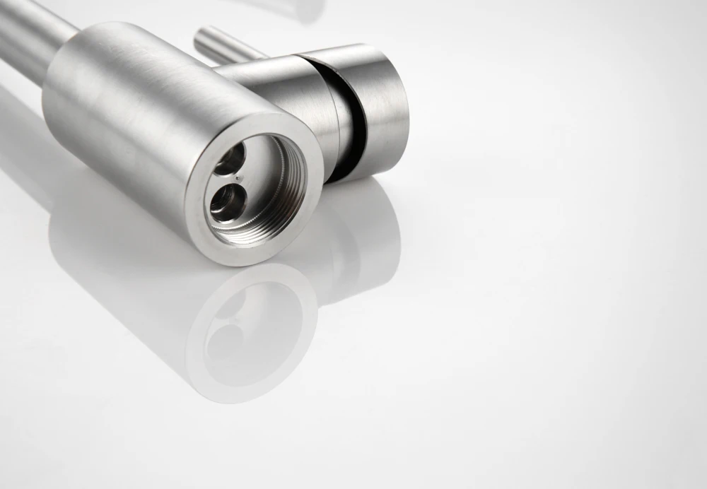 hm 360 Degree Cold and Hot Kitchen Tap Single Hole Water Tap SUS304 Stainless Steel Kitchen Faucets (12)