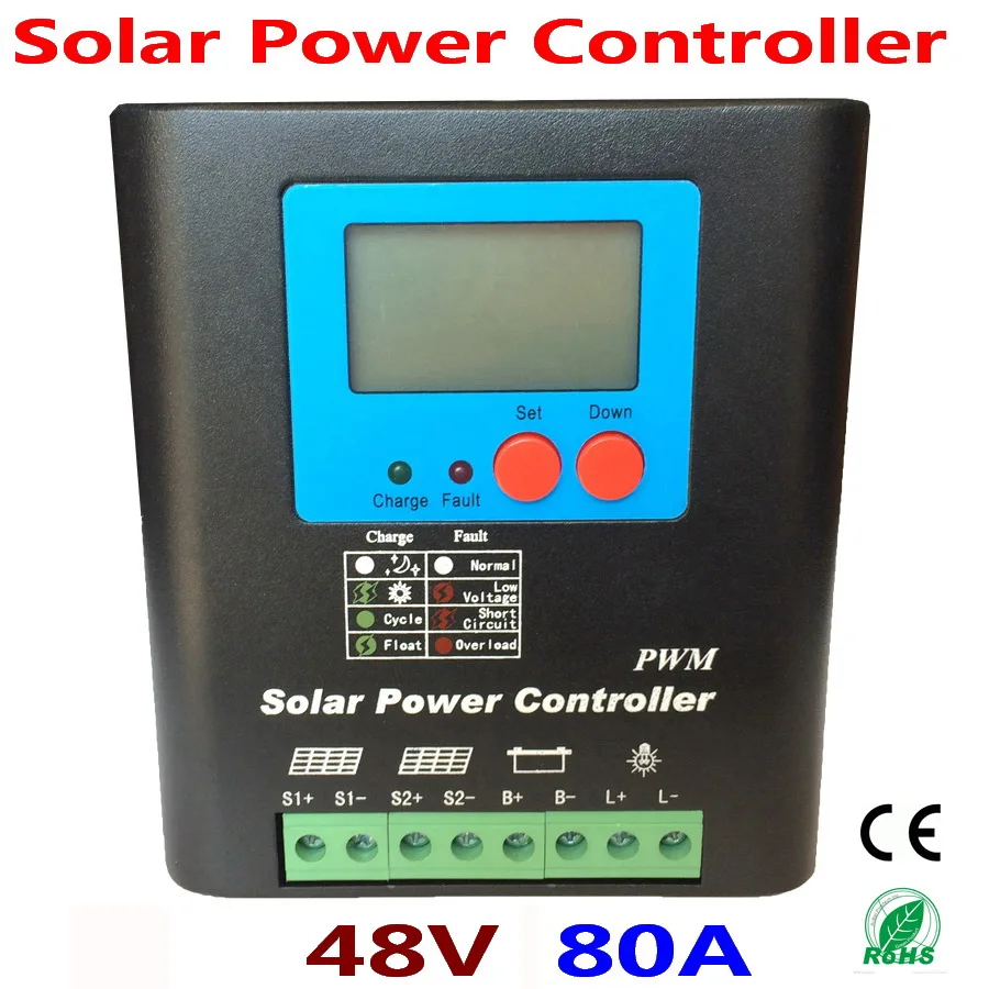 80A Solar Controller Charge Controller PV panel Battery Charge