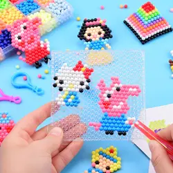 9000 шт. супер упаковочный набор коробка DIY волшебные шарики Puzzle распыления воды развивающие бусины ручной работы игрушечные лошадки для