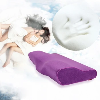

Butterfly Shaped Pillow 50*30cm/60*33cm anti snore pillow Memory Foam Bedding Pillow Neck protection Orthopedic Pillows
