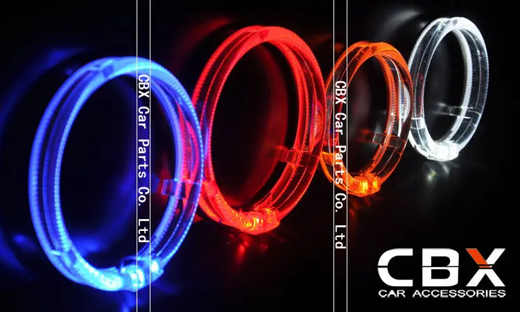 led angel eye halo ring for bixenon projector lens mask 