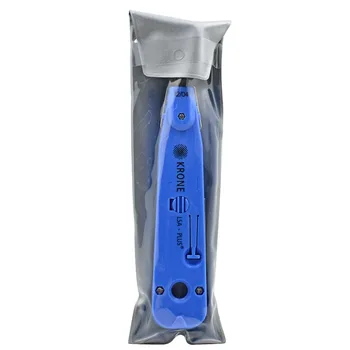 

100PCS/lot Blue Krone Lsa-plus Punch Down Insertion Tool Wire Cable RJ11 Ethernet LAN Network Cat5 RJ45 Network Tool