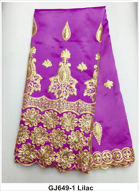 Gj649 2016 Terbaru Kedatangan Baru Halus Satin Sutra Mentah Gj649 2016 Terbaru Kedatangan Baru Halus Satin Sutra Mentah Paillette Gemerlapnya Kualitas Tinggi Indian Lilac African