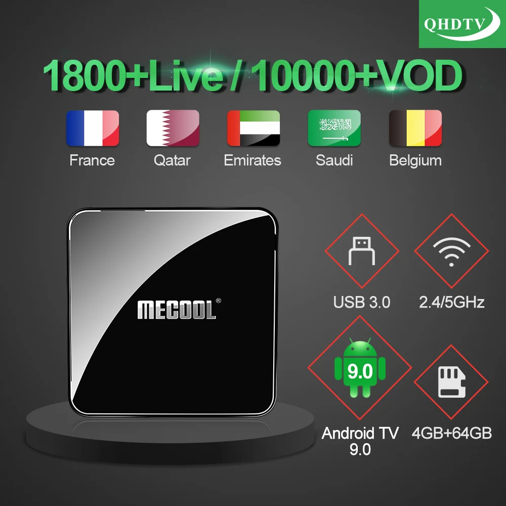 

IPTV France Arabic KM3 ATV Box Google Certified IP TV 1 year QHDTV IPTV Belgium Germany Netherlands IPTV French IP TV Morocco