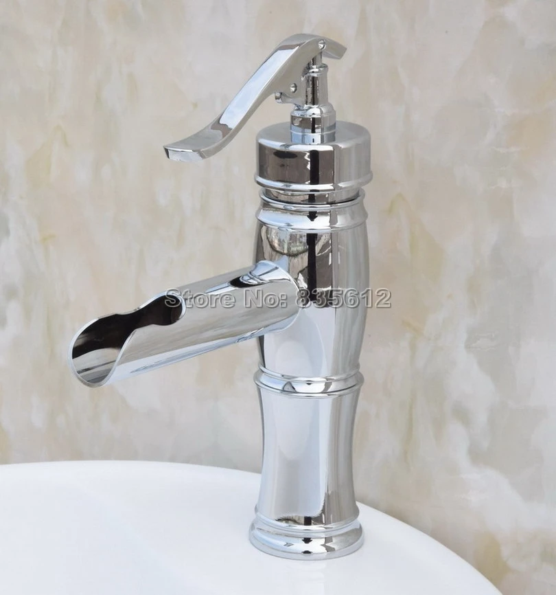 NEW Polished Chrome " Water Pump Look " Style Bathroom Wash Basin
