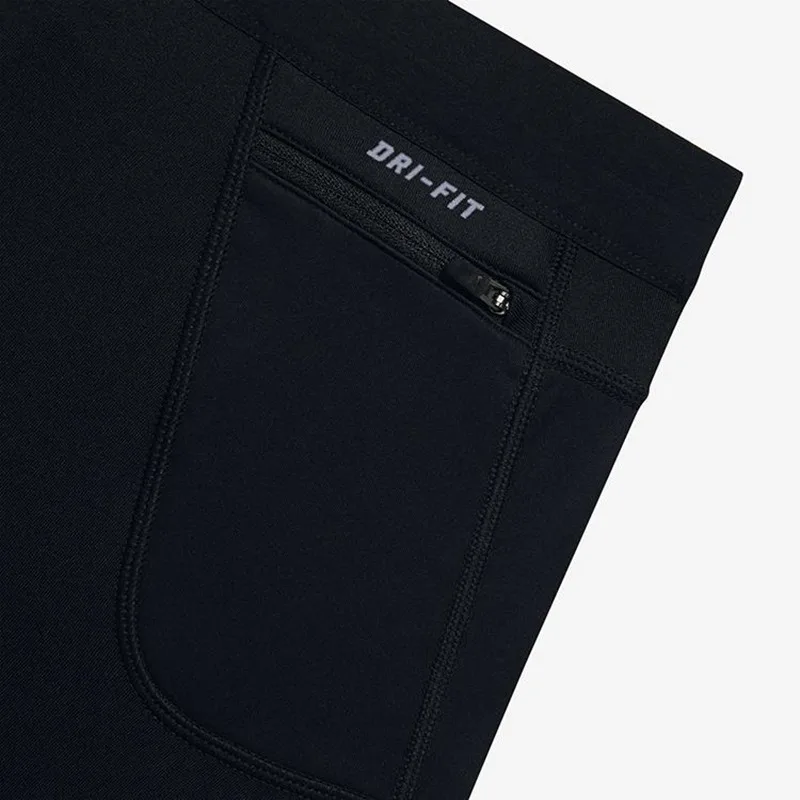 Оригинальное новое поступление NIKE DRI FIT щит плотные Мужские штаны Спортивная