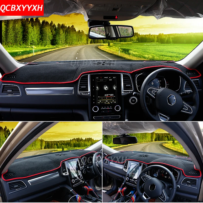 Стайлинга автомобилей Dashboard Избегайте Light Pad полиэстер для Jeep Renegade инструмент крышка платформы стол защитные коврики