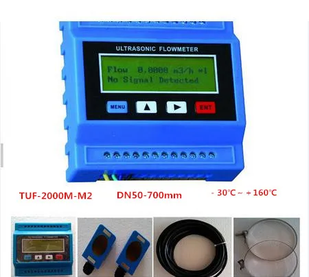

TUF-2000M ultrasonic flowmeter M2 sensor (DN50-700mm) -30C ~ +160C