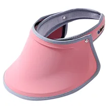 Новые летние женские модные одноцветные пустые верхние солнцезащитные кепки для езды на велосипеде козырек солнцезащитной кепки уличные УФ высококачественные солнечные шапки