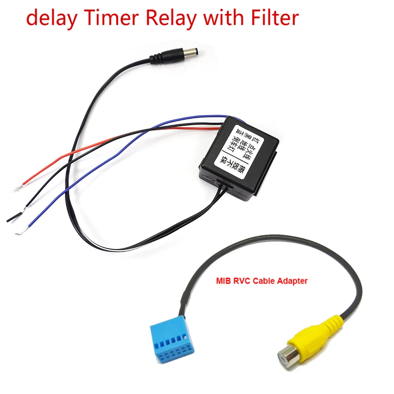 Car rear front camera power delay Timer Relay Filter Rectifier PQ MIB