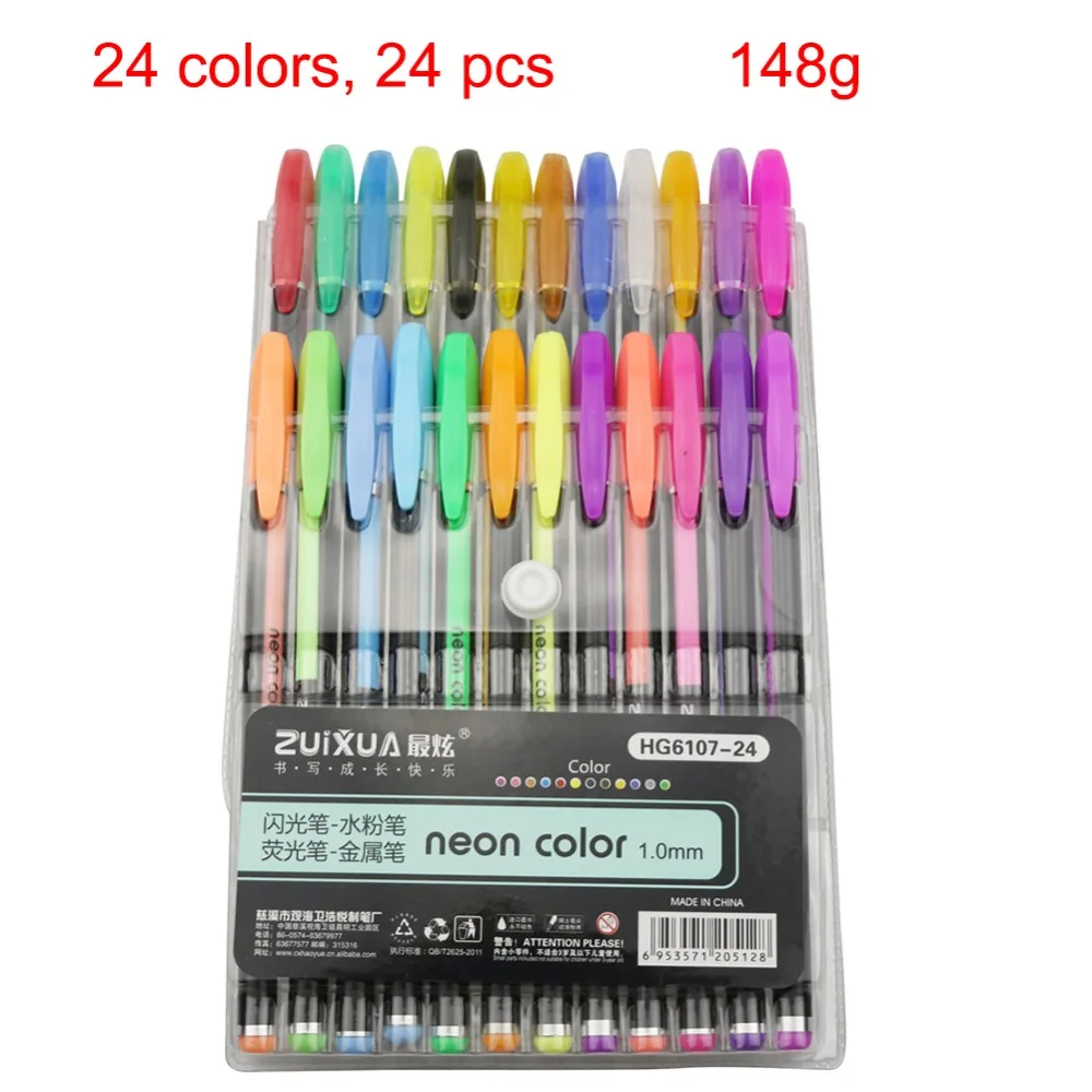 Флэш-маркер шариковая ручка, партиями по 5 комплектов умножить на 48 36 24 18 12 Цветов 240 180 120 90 60 шт. живопись Ручка канцелярия для учеников