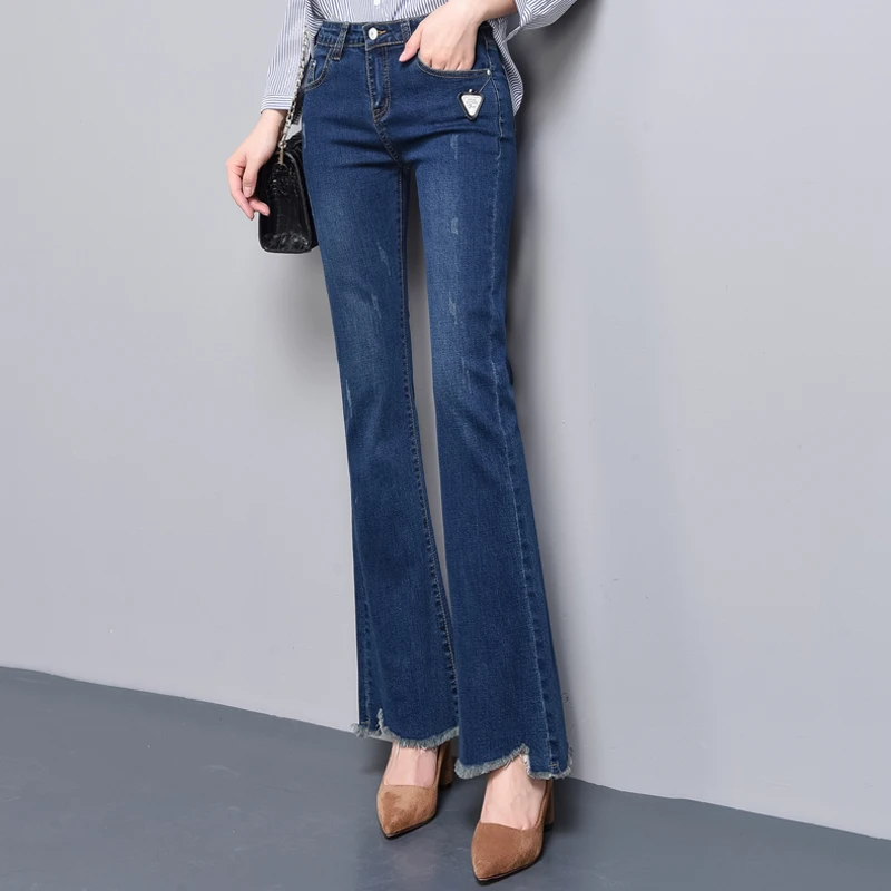 Straight Denim trousers Boot Cut Pants 