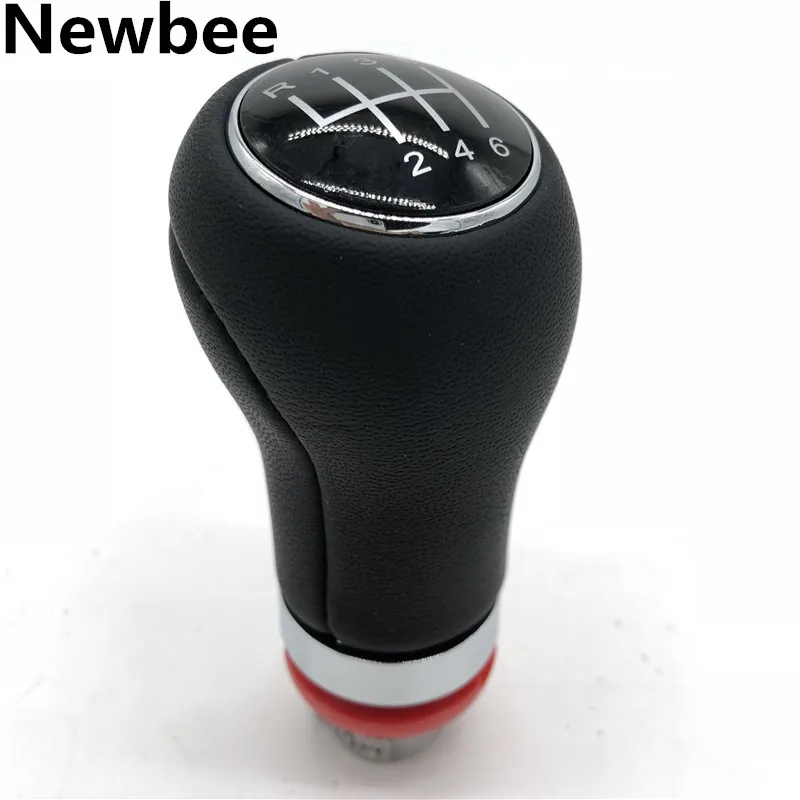

Newbee 5/6 Speed Manual Car Gear Shift Knob Lever Shifter Stick Pen Handle Head For Audi A4 B6