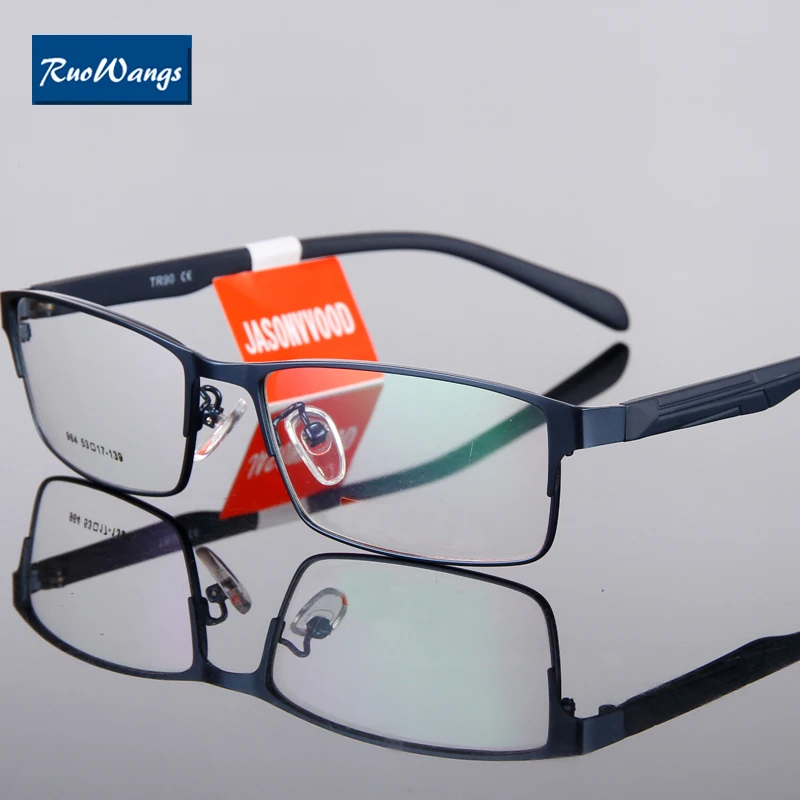 

RuoWangs Prescription glasses Frame oculos de sol men eyeglasses frame eye glasses men spectacle frames optical eyeglasses