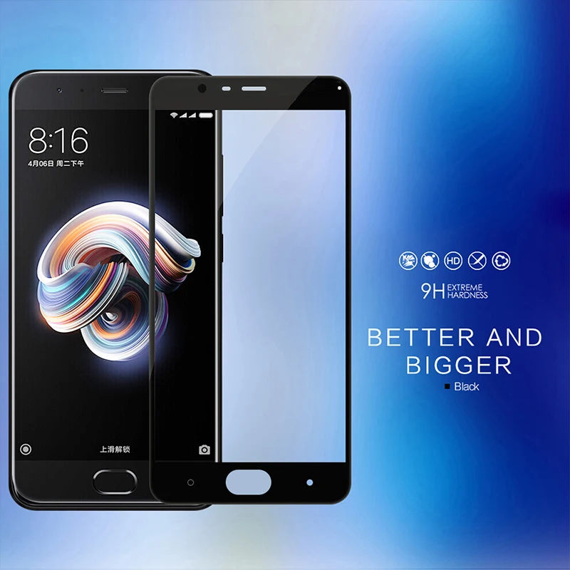 MOFi для xiaomi mi note 3 стекло полное покрытие note3 защита экрана закаленное Ультра