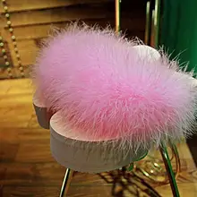 23 Цвет Роскошные Большой Натуральный Мех Тапочки Весна Лето Осень Зима Теплая Пушистый Пушистый Удобные пляжные Сандалии Слайды
