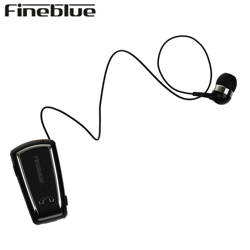 FINEBLUE F-V3 Bluetooth наушники беспроводные наушники гарнитура с микрофоном Звонки напоминают о цифрах носить пульт на прищепке для телефона