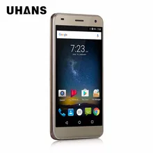 Оригинал UHANS H5000 5.0 »HD Quad Core 4 Г LTE Смартфон Android 6.0 3 ГБ RAM 32 ГБ ROM MTK6737 Мобильного Телефона 4500 мАч батареи